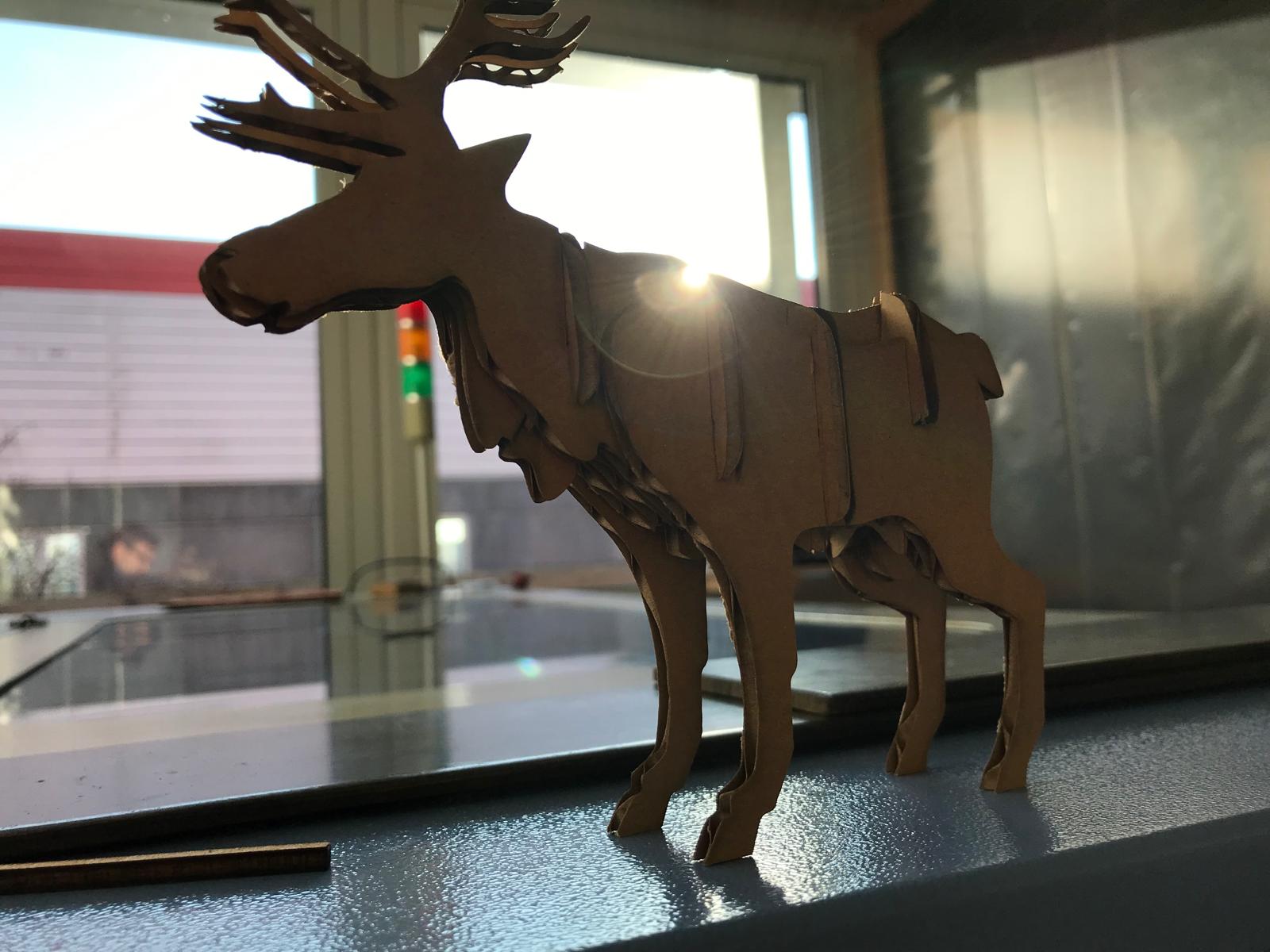 Prototipo fisico realizzato nel FabLab di Cosen Lab